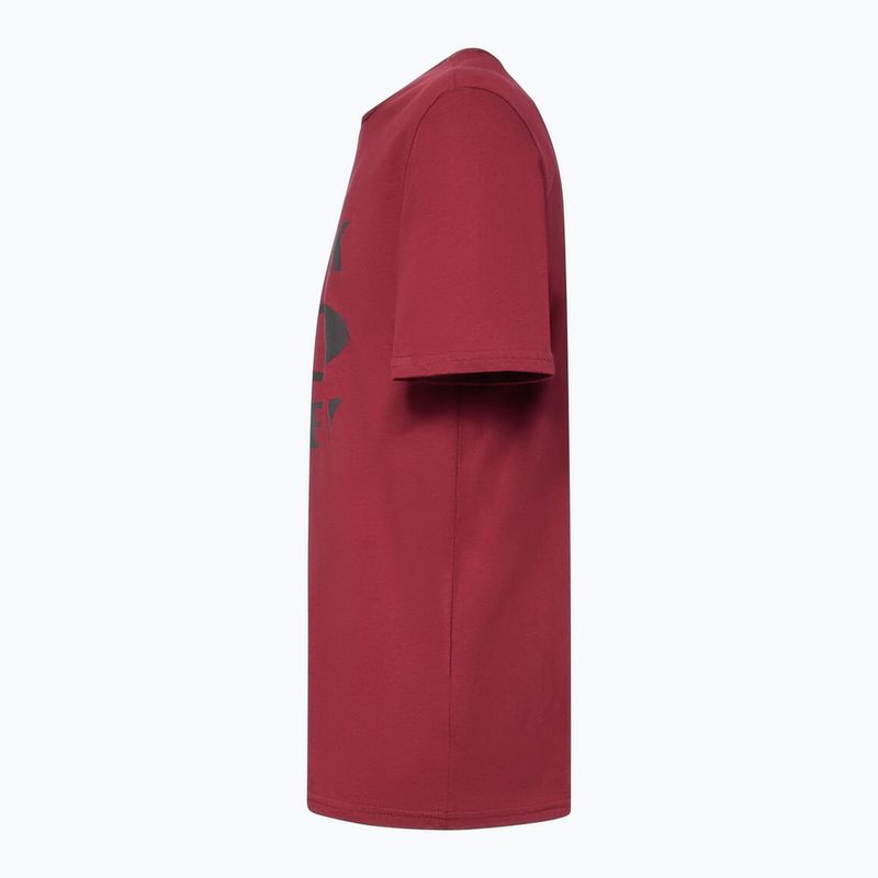 Koszulka męska Oakley Bark Ellipse Tee iron red 3
