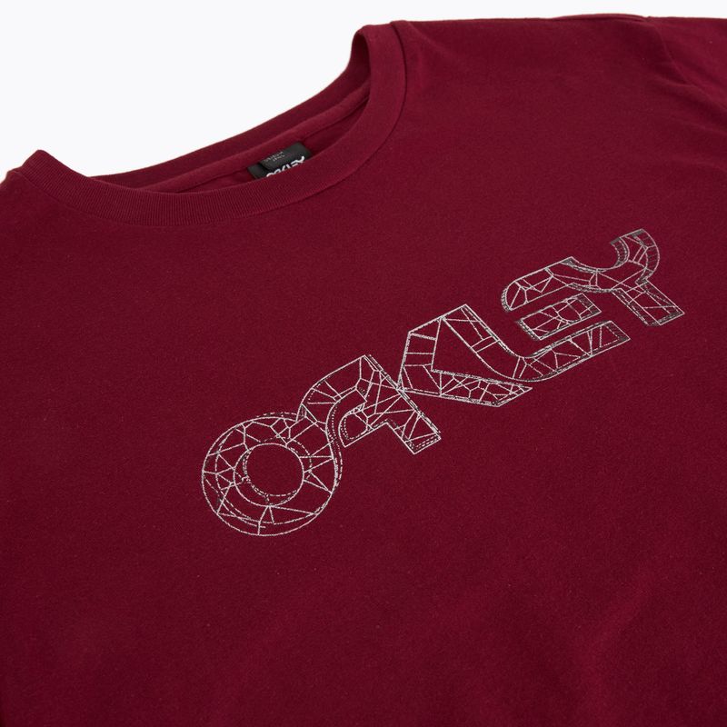 Koszulka męska Oakley Wire B1B Tee iron red 3