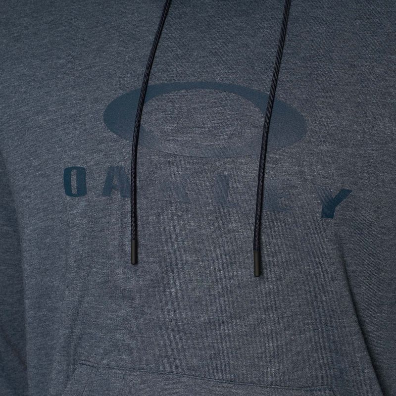 Bluza męska Oakley Bark Fleece Hoodie fathom heather 3