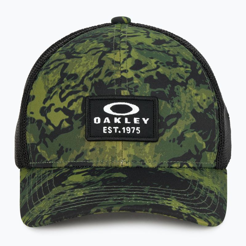 Czapka z daszkiem męska Oakley Patch Trucker tiger camo green 2
