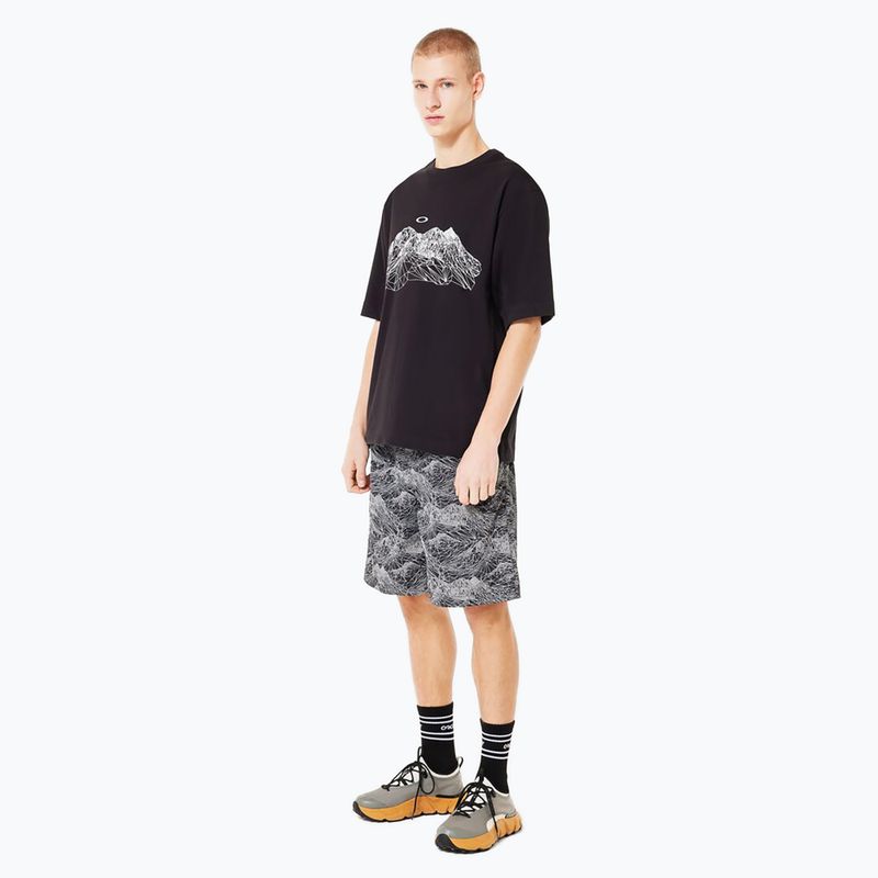 Koszulka męska Oakley Wired Mtn Scape Tee blackout 2