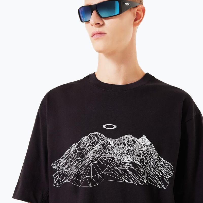 Koszulka męska Oakley Wired Mtn Scape Tee blackout 4