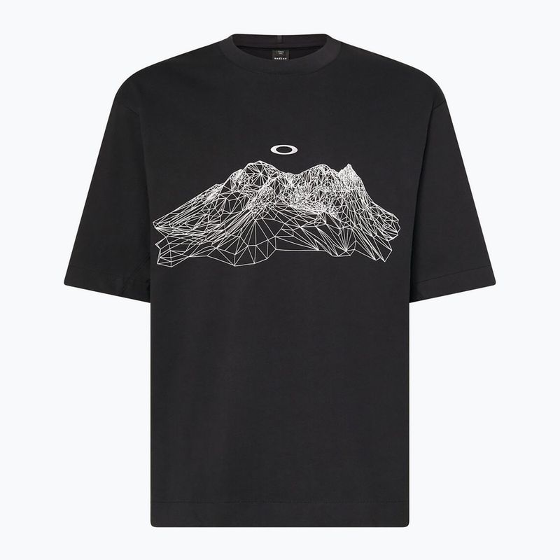 Koszulka męska Oakley Wired Mtn Scape Tee blackout 5