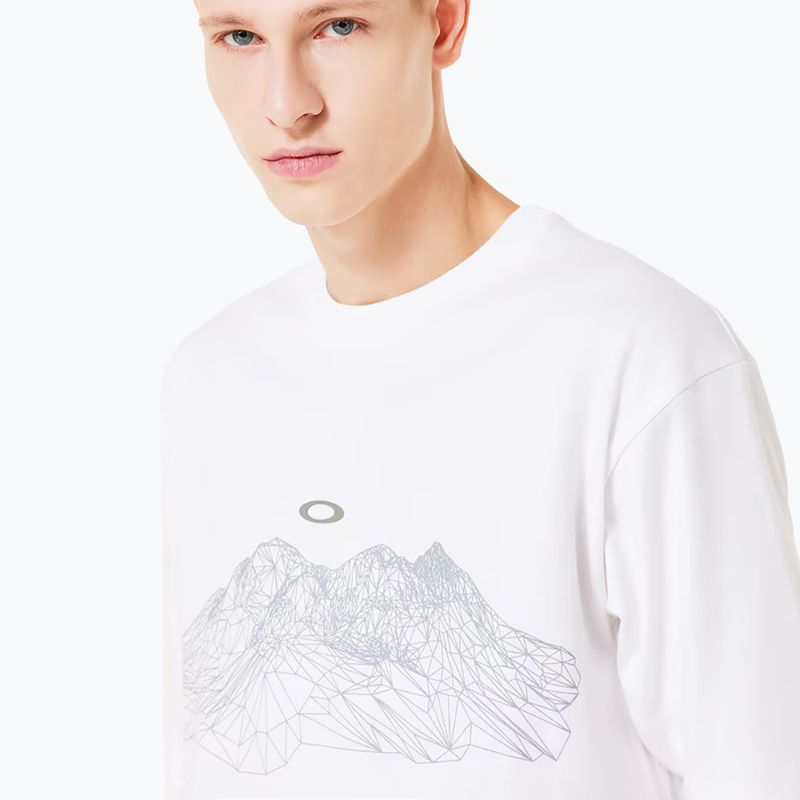 Koszulka męska Oakley Wired Mtn Scape Tee white 5