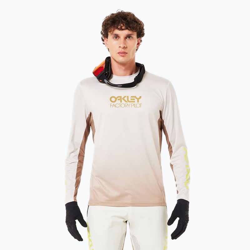 Longsleeve rowerowy męski Oakley Maven Coast 2.0 LS gradient pebble mist