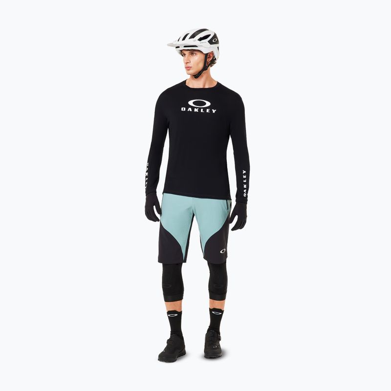 Longsleeve rowerowy męski Oakley Seeker Flow LS02E blackout 2