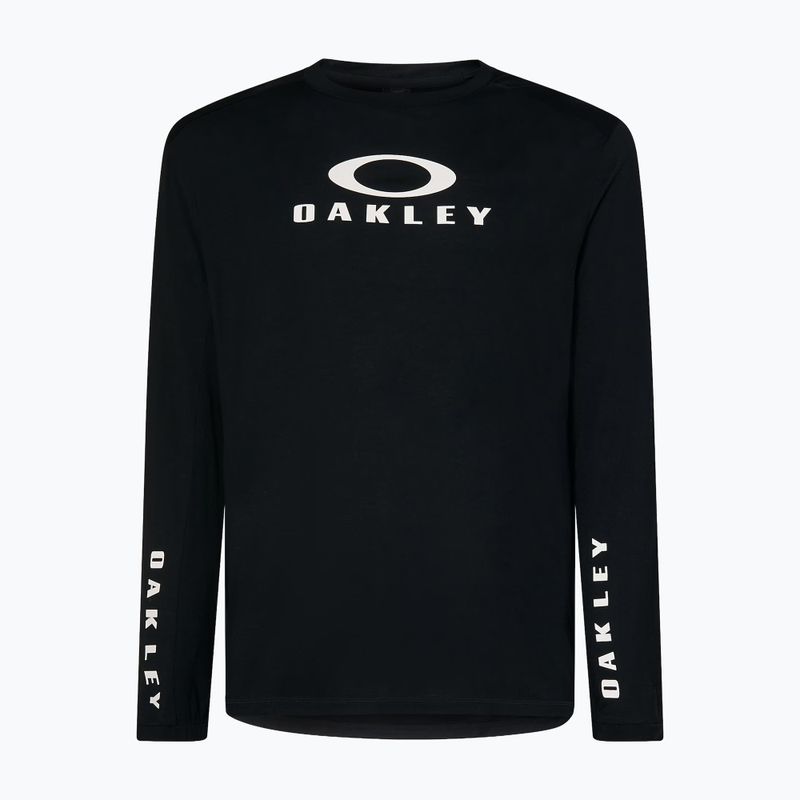 Longsleeve rowerowy męski Oakley Seeker Flow LS02E blackout 7