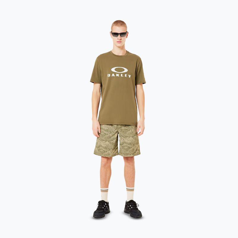 Koszulka męska Oakley O Bark 2.0 army green 2