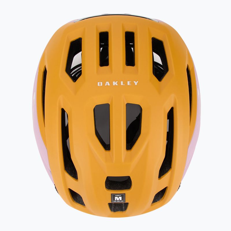 Kask rowerowy Oakley Aro3 Endurance EU mustard hazy geo gradient mist 6