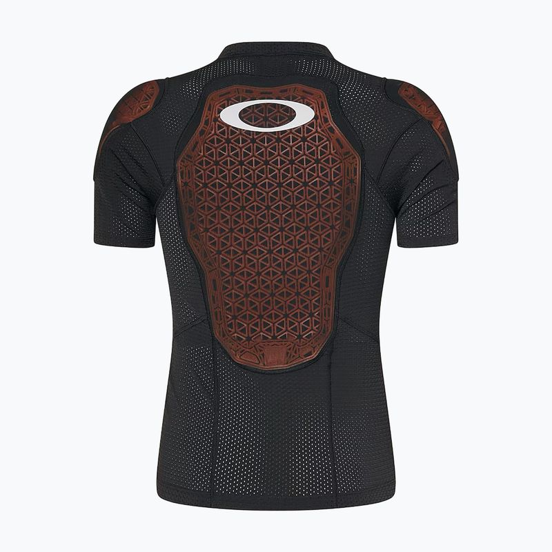 Koszulka rowerowa z ochraniaczami męska Oakley Drop In D30 Full Impact blackout 8