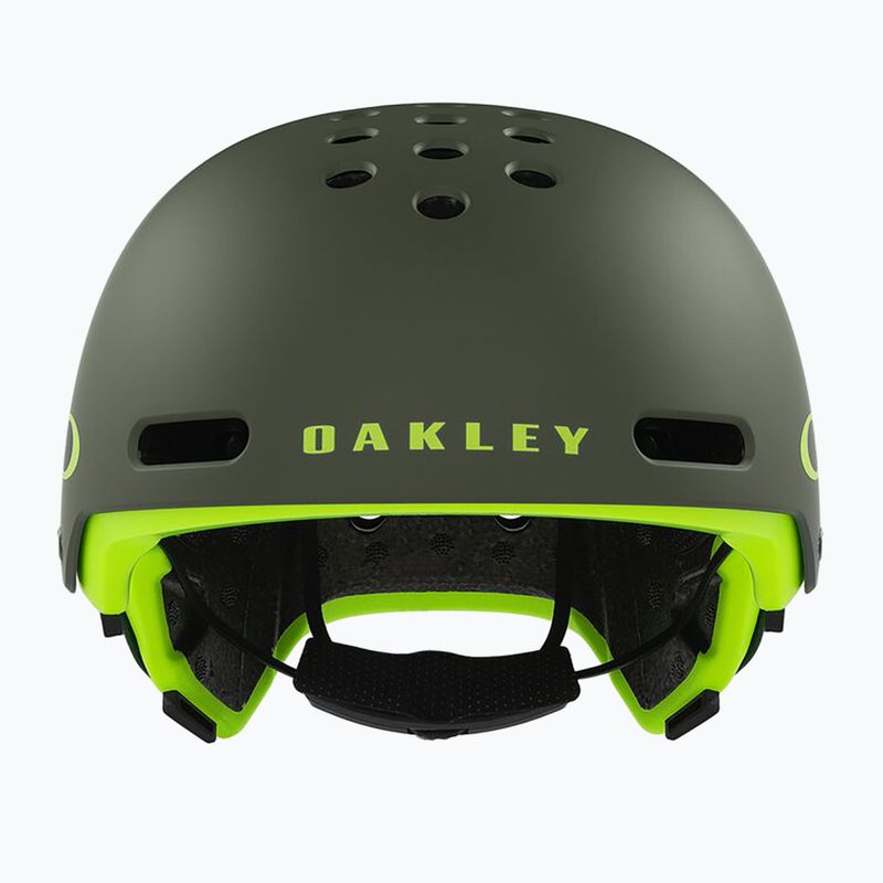 Kask rowerowy Oakley Street1 EU matte hunter green/retina burn 3