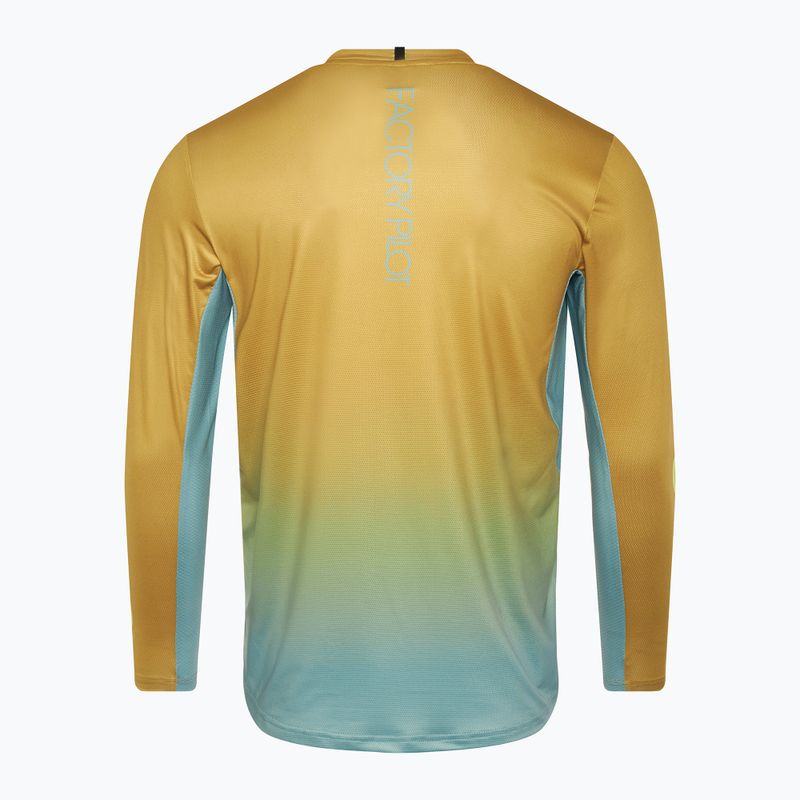 Longsleeve rowerowy męski Oakley Maven Coast 2.0 LS gradient sulfide pacific 2