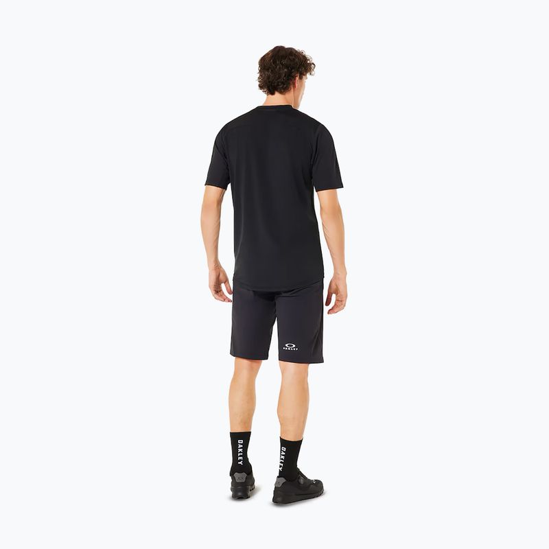Spodenki rowerowe męskie Oakley Free Ride Lined blackout 3