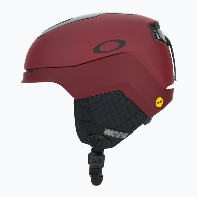 Kask narciarski Oakley Mod5 matte iron red 3