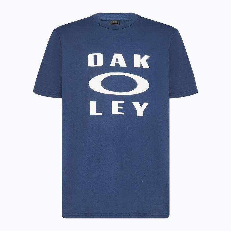 Koszulka męska Oakley Bark Ellipse Tee abyss