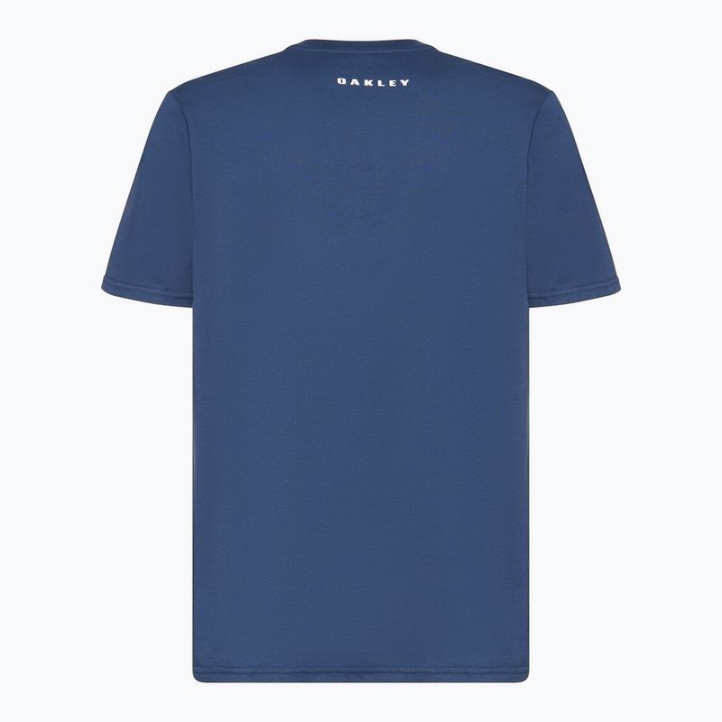 Koszulka męska Oakley Bark Ellipse Tee abyss 2