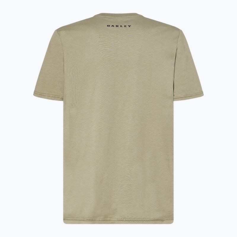 Koszulka męska Oakley Bark Ellipse Tee boulder green 2