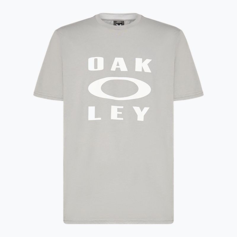 Koszulka męska Oakley Bark Ellipse Tee cement