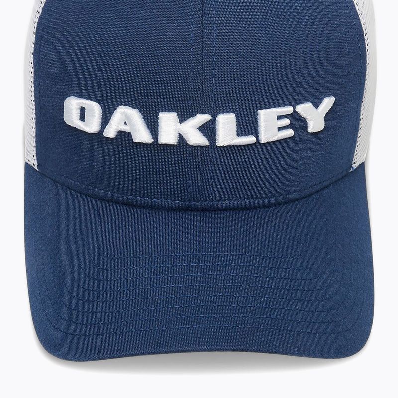 Czapka z daszkiem męska Oakley Heather New Era Bark Logo abyss 3