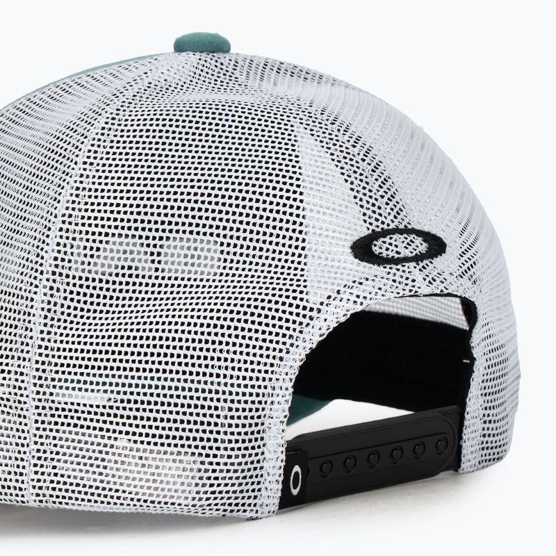 Czapka z daszkiem męska Oakley Heather New Era Bark Logo dark pacific 4