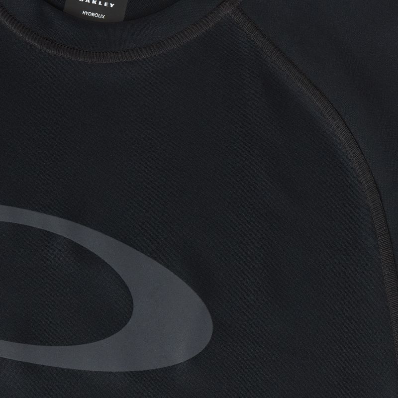 Koszulka do pływania męska Oakley Rashguard blackout 3