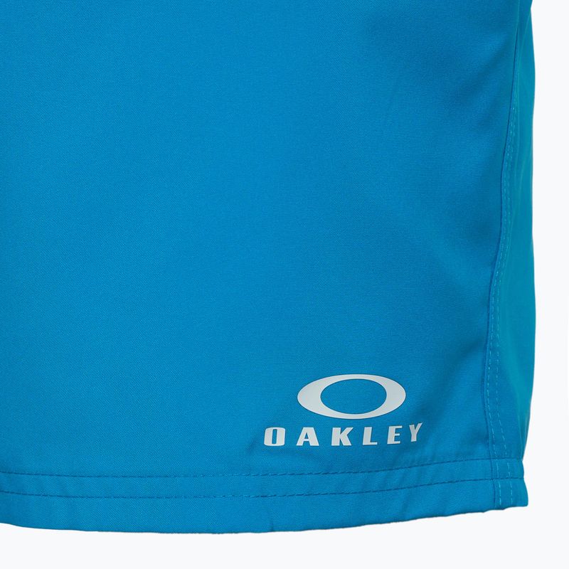 Szorty kąpielowe męskie Oakley Clear Lake 18" Volley swimming blue 3