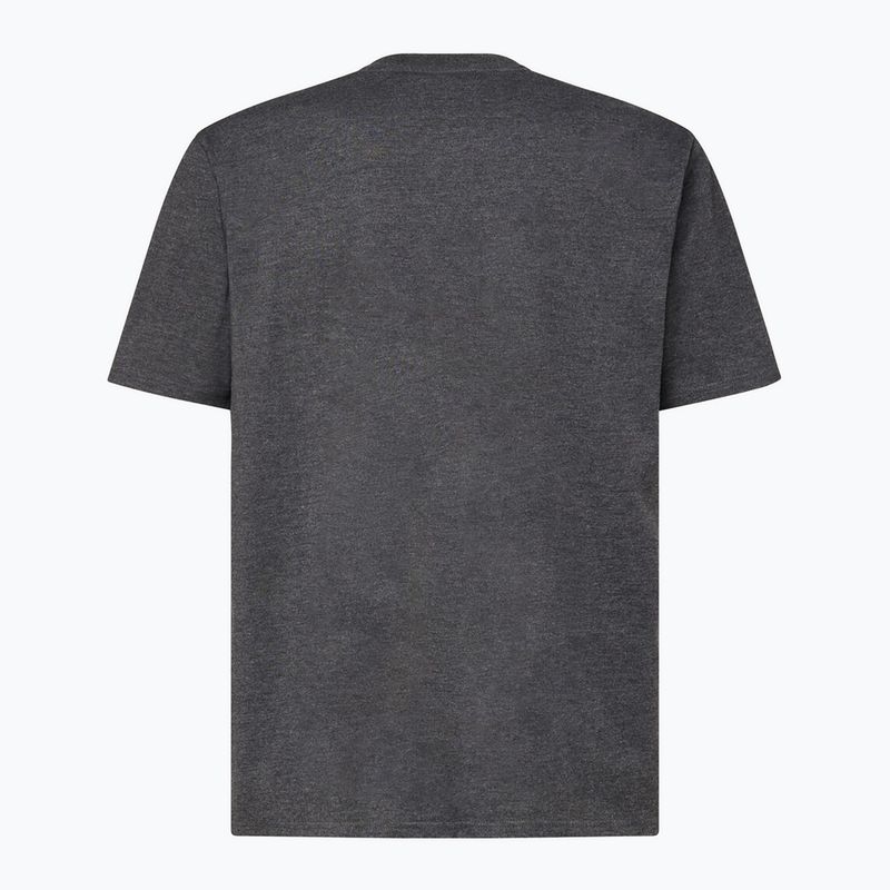 Koszulka męska Oakley Bf Oakley Bark Tee dark grey hthr 2
