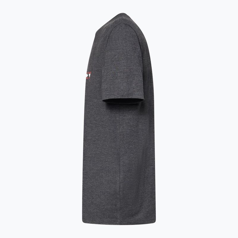 Koszulka męska Oakley Bf Oakley Bark Tee dark grey hthr 3