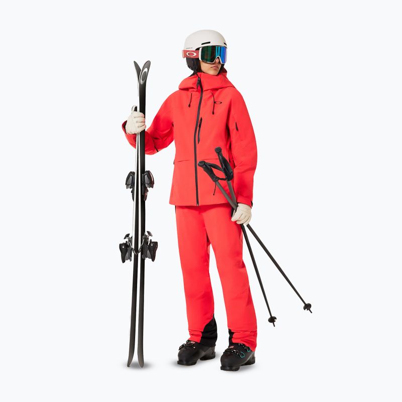 Kurtka narciarska damska Oakley Canopy Insulated hibiscus red 2