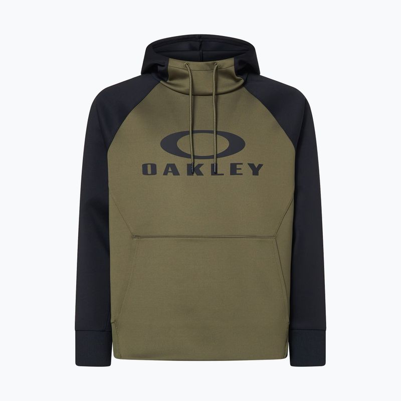 Bluza snowboardowa męska Oakley Sierra DWR Fleece Hoody 2.0 army green 6