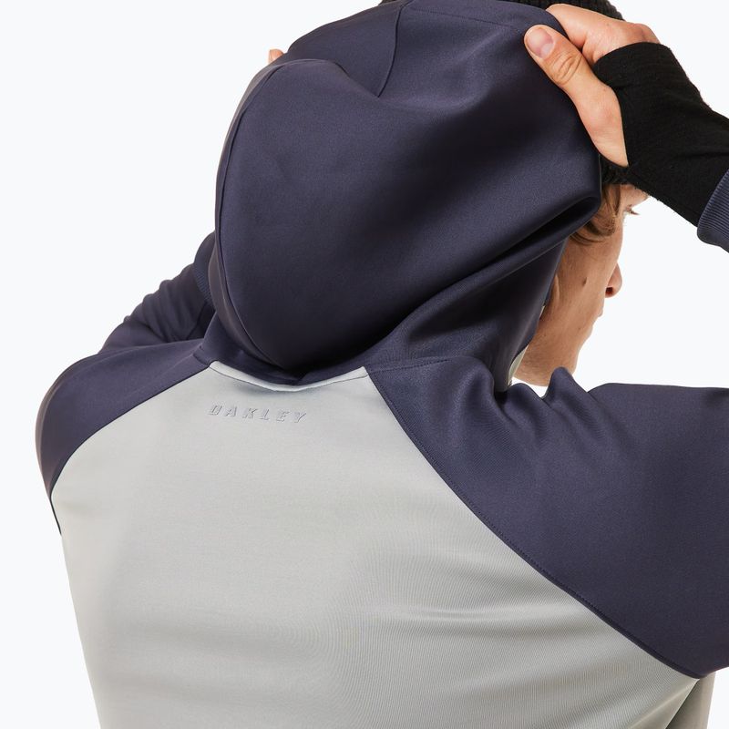 Bluza snowboardowa męska Oakley Sierra DWR Fleece Hoody 2.0 cement 6