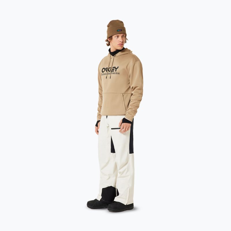 Bluza snowboardowa męska Oakley Rider Long 2.0 Hoodie pebble 4