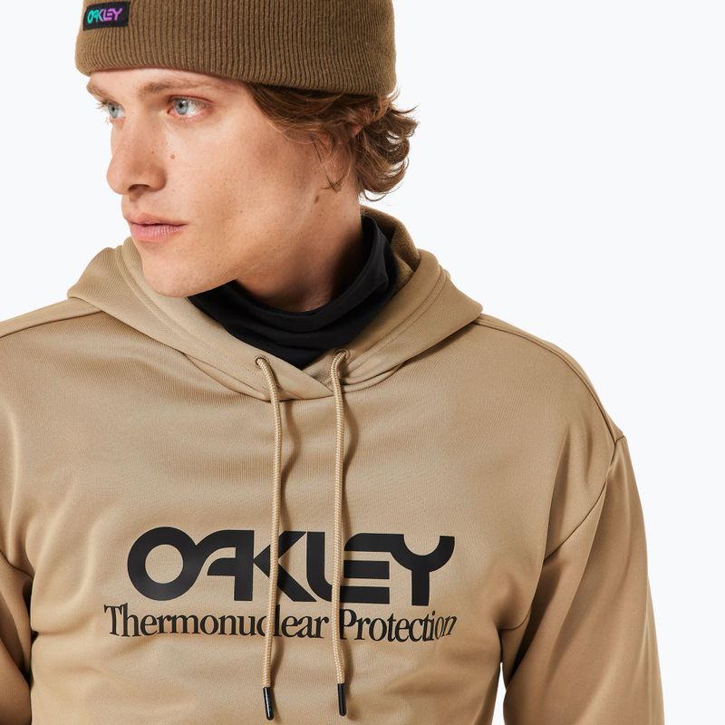Bluza snowboardowa męska Oakley Rider Long 2.0 Hoodie pebble 5