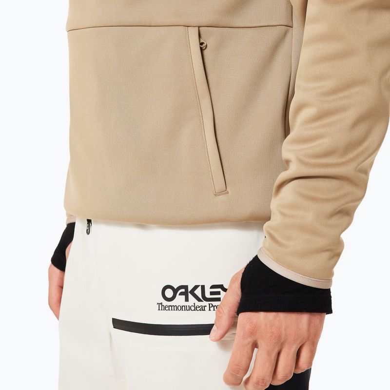 Bluza snowboardowa męska Oakley Rider Long 2.0 Hoodie pebble 6