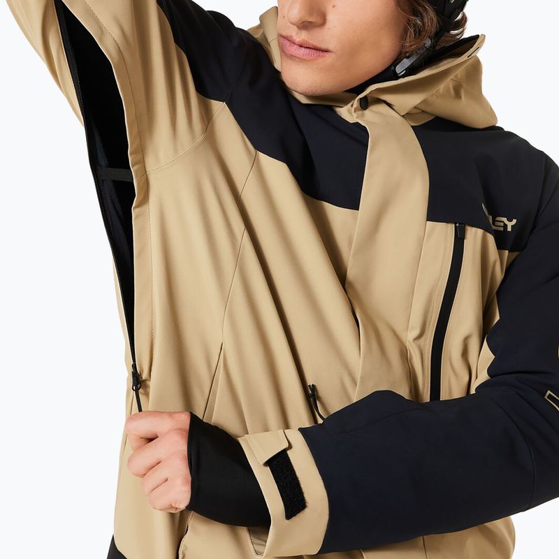 Kurtka snowboardowa męska Oakley TNP TBT Insulated pebble 8