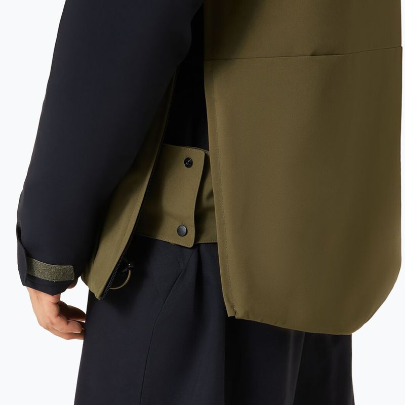 Kurtka snowboardowa męska Oakley TNP TBT Isulated Anorak army green 6