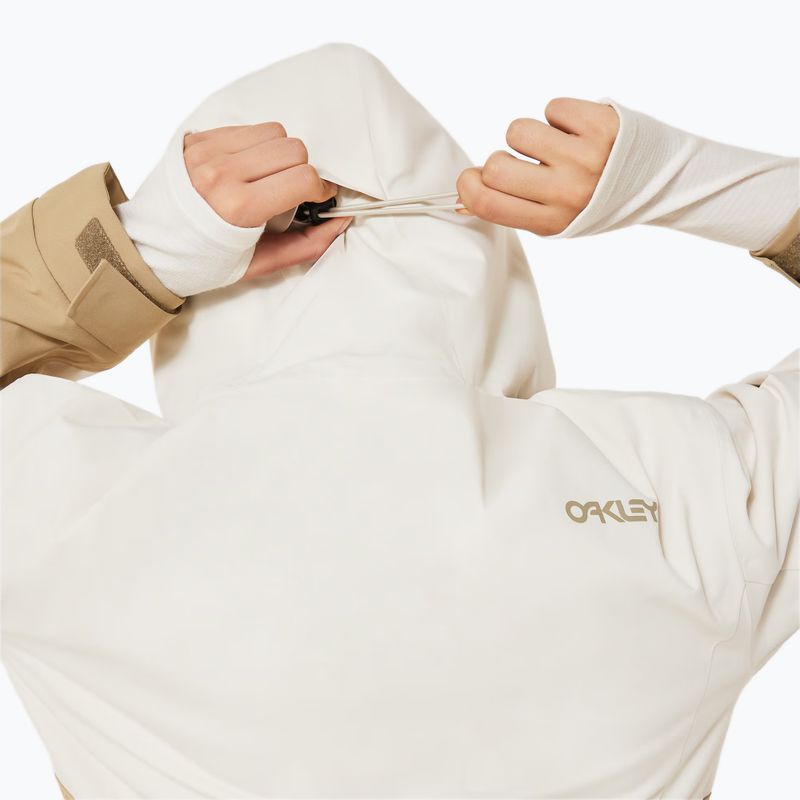 Kurtka snowboardowa damska Oakley WMNS TNP TBT Isulated Anorak mist/pebble 5