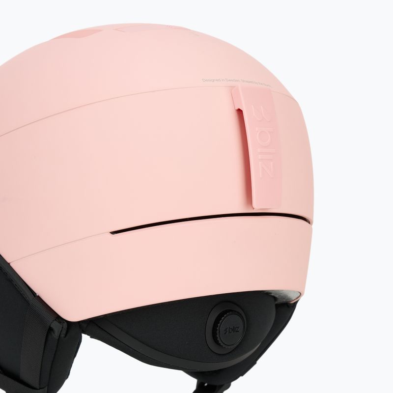 Kask narciarski Bliz S002 matte powder pink 8