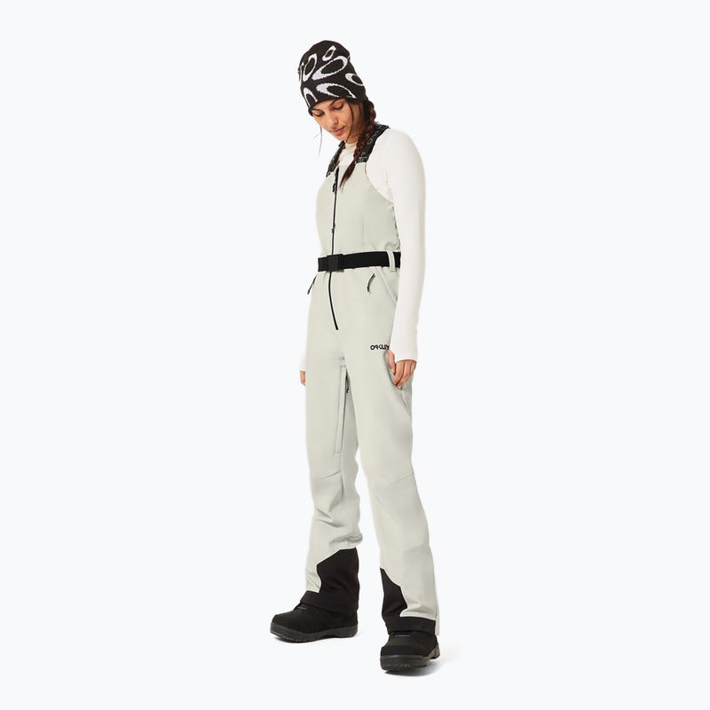 Spodnie snowboardowe damskie Oakley TNP Harper Softshell Bib mist 2