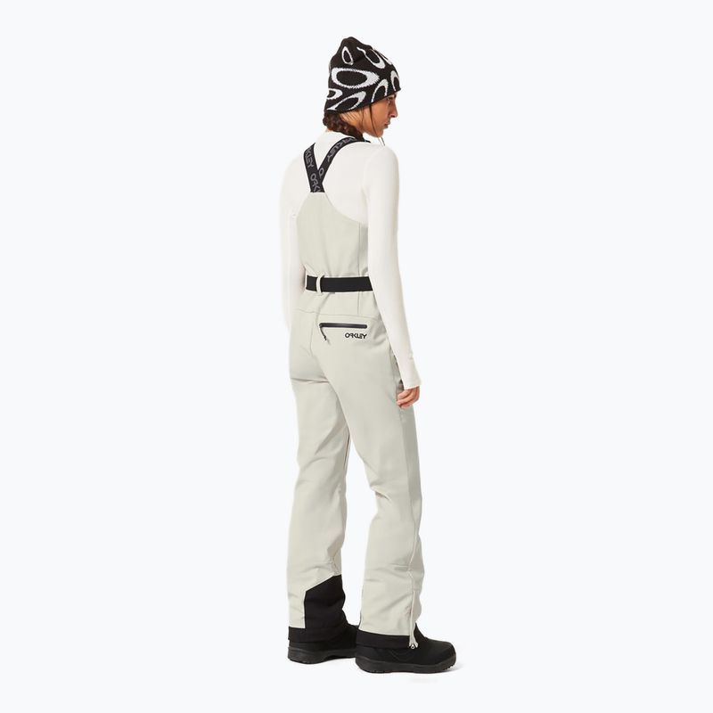Spodnie snowboardowe damskie Oakley TNP Harper Softshell Bib mist 3