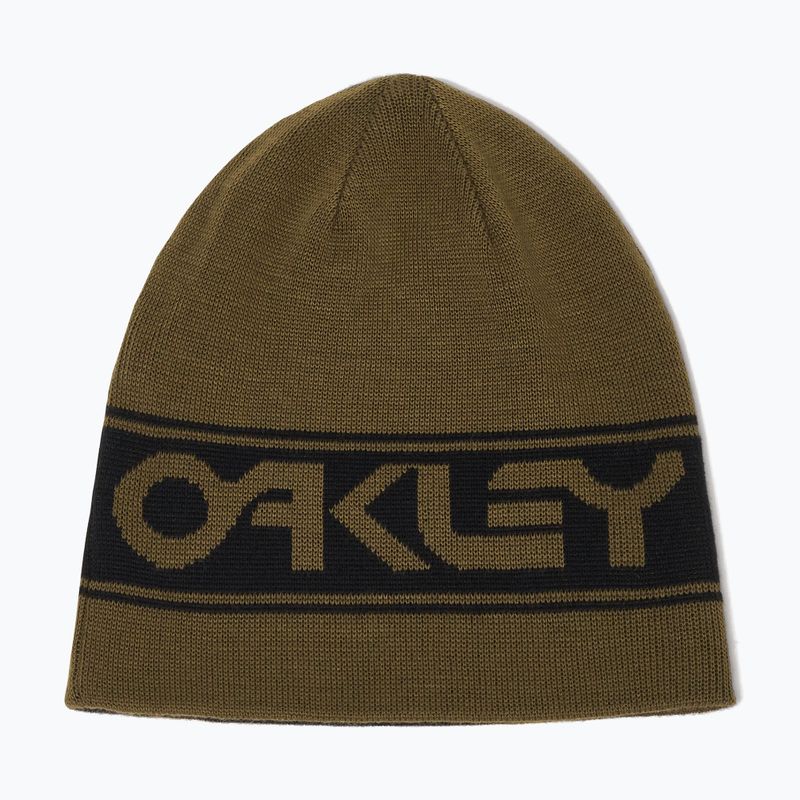 Czapka zimowa Oakley Tnp Reversible Beanie 68S army green