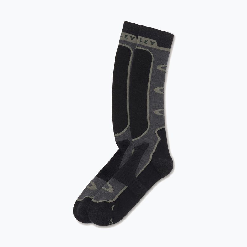 Skarpety narciarskie Oakley Patrol dark grey hthr 3