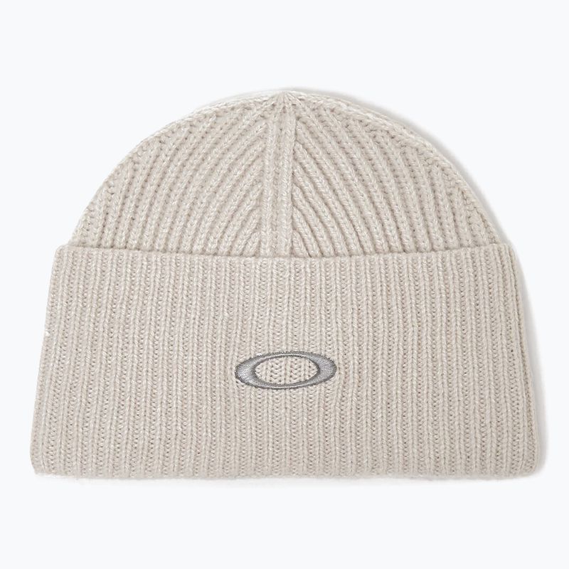 Czapka zimowa Oakley Ellipse Ribbed Beanie mist/cement