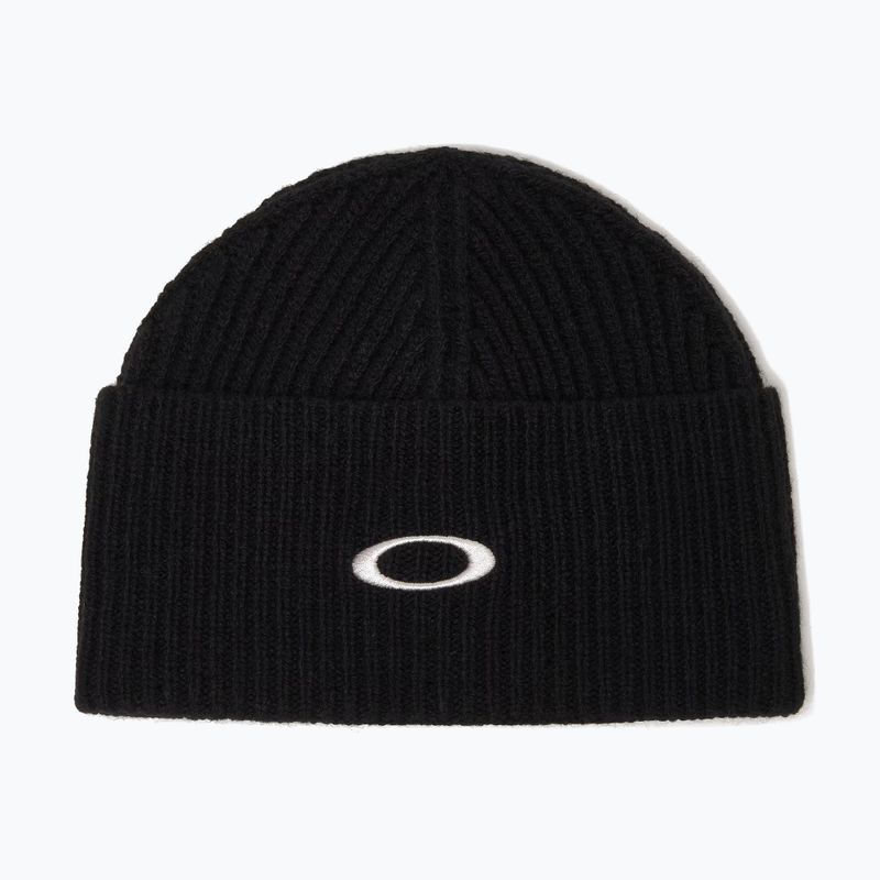 Czapka zimowa Oakley Ellipse Ribbed Beanie blackout