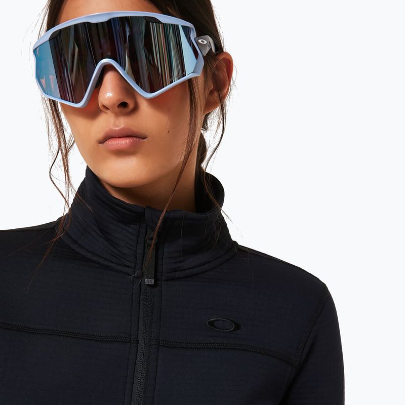 Bluza damska Oakley Canopy Full Zip blackout 5