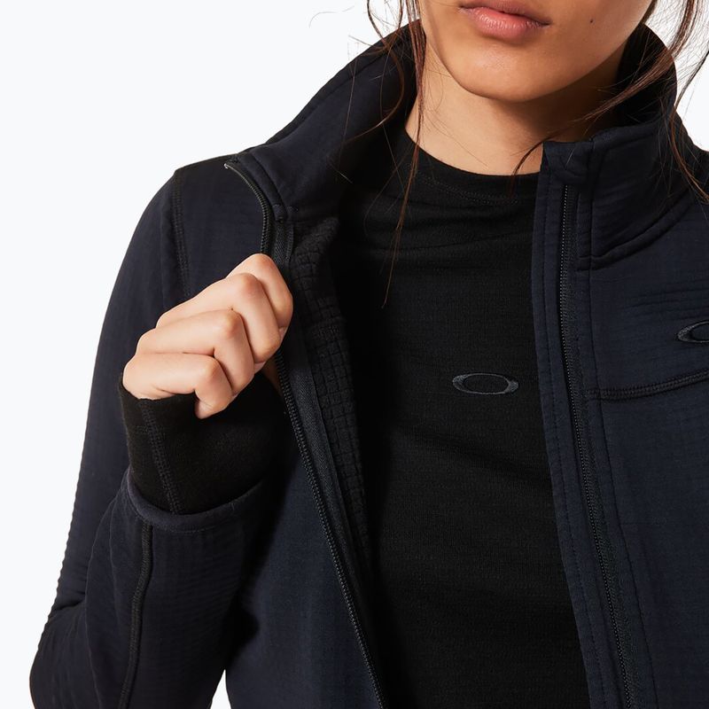 Bluza damska Oakley Canopy Full Zip blackout 6