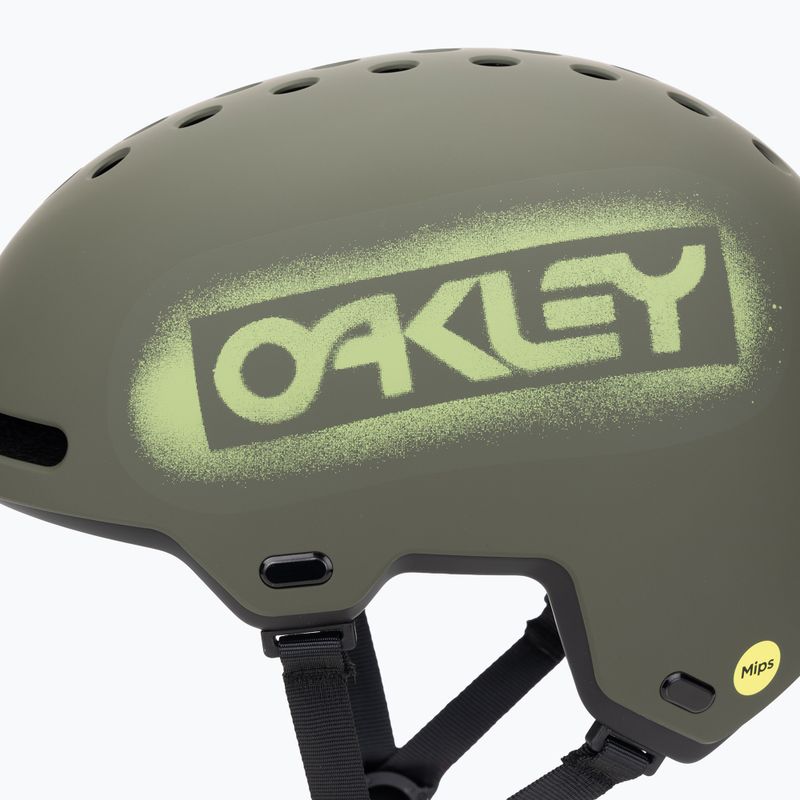 Kask Oakley Street1 EU matte dark brush stencil 7