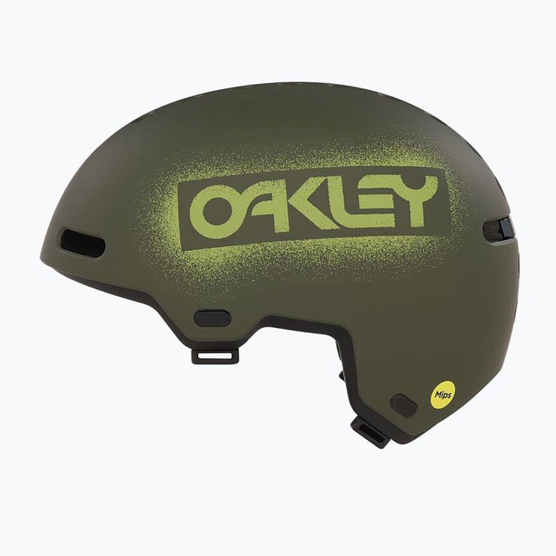 Kask Oakley Street1 EU matte dark brush stencil 2