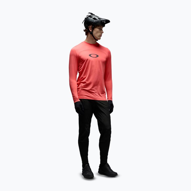 Longsleeve rowerowy męski Oakley Free Ride RC paloma 2