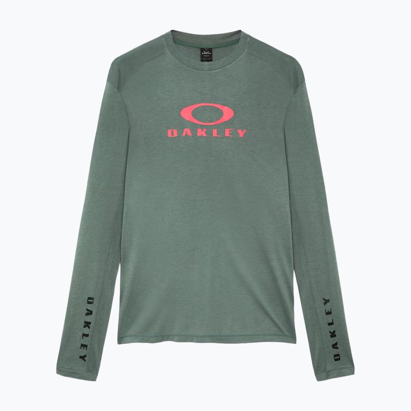 Longsleeve rowerowy męski Oakley Seeker Flow LS74O aviator green 6